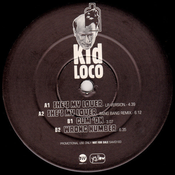 Kid Loco : She's My Lover (12", Promo)
