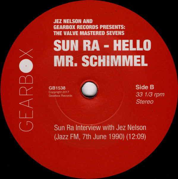 Sun Ra : Hello Mr. Schimmel (7", EP)