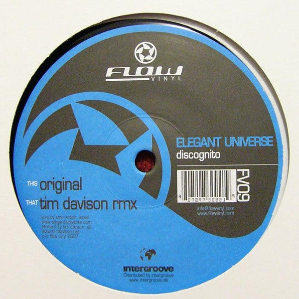 Elegant Universe : Discognito (12")