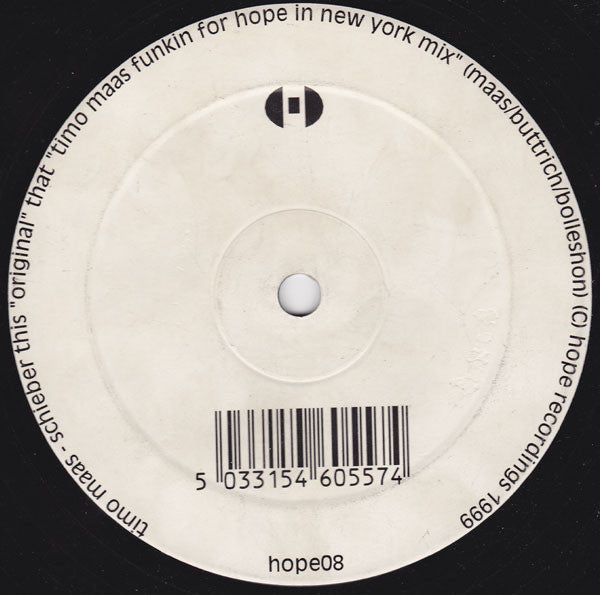 Timo Maas : Der Schieber (12")