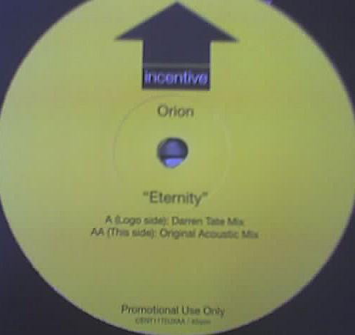 Orion : Eternity (12", Promo)