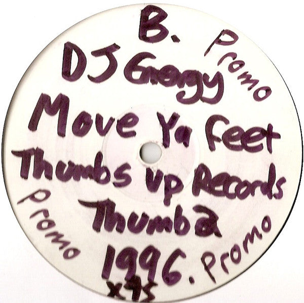 DJ Energy* : Wham Bam / Move Ya Feet (12", Promo, W/Lbl)