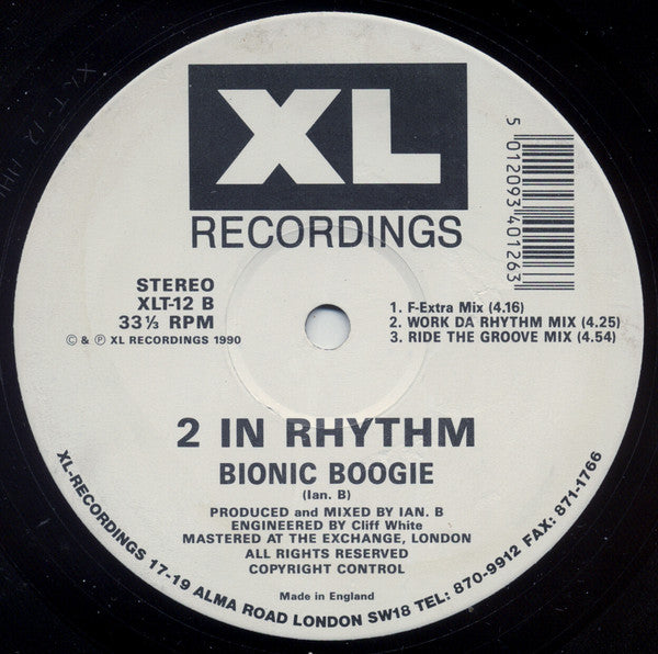 2 In Rhythm : Magic Machine (12")
