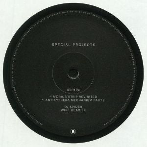 DJ Spider (6) : Wire Head EP (12", EP)