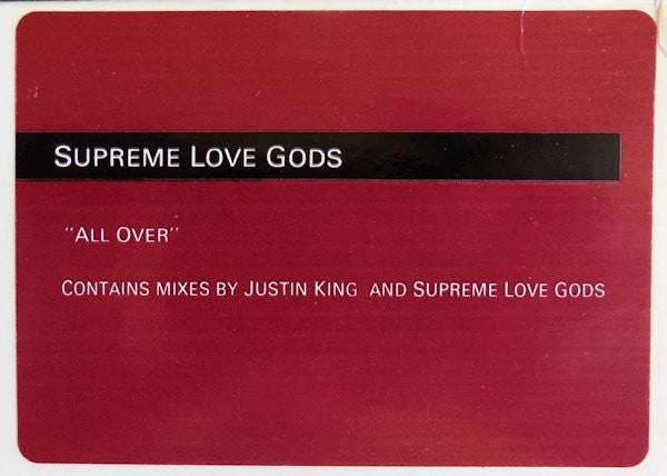 Supreme Love Gods : All Over (12", Promo)