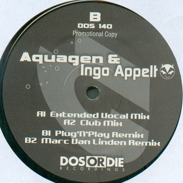Aquagen & Ingo Appelt : Tanz Für Mich (12", Promo)