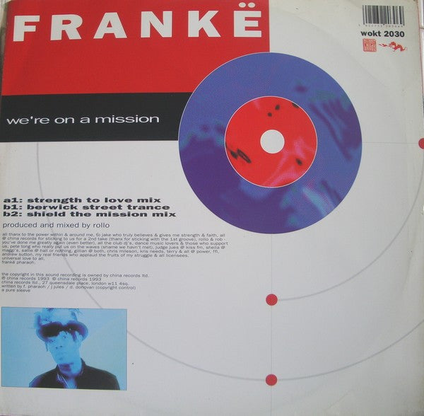 Frankë* : We're On A Mission (12")