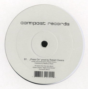 Robert Owens : Inside My World (12")