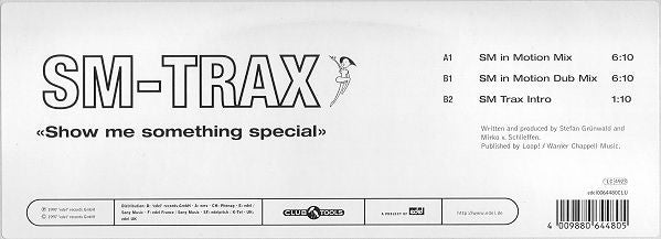 SM-Trax : Show Me Something Special (12", Blu)