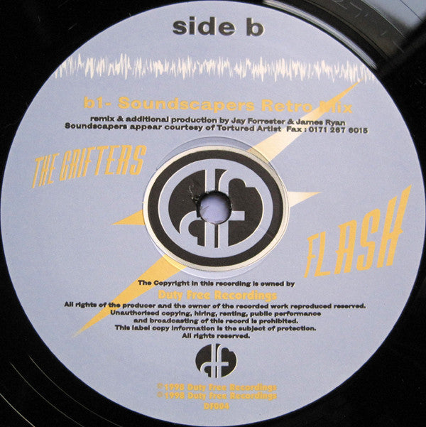 The Grifters (2) Featuring Tall Paul And Brandon Block : Flash (12")