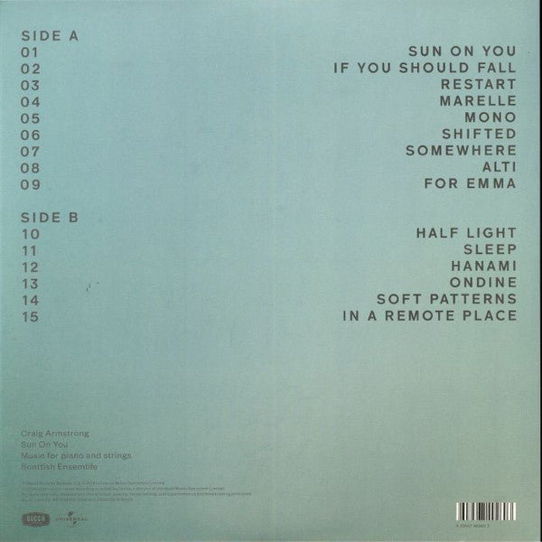 Craig Armstrong : Sun on You (LP, Album, Tur)