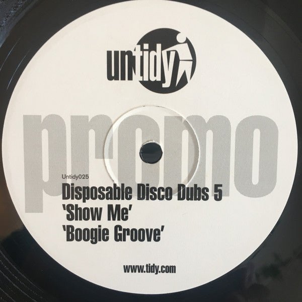 Various : Disposable Disco Dubs 5 (Promo) (12", Promo)