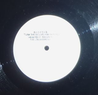 Rosedub : Turn The Volume High (Remix) (12", Promo, W/Lbl)