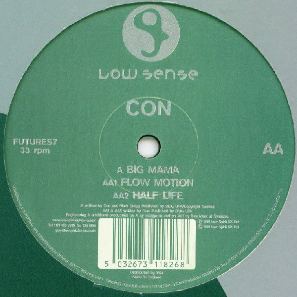 Con : Big Mama / Flow Motion / Half Life (12")
