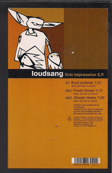 Loudsang : First Impression EP (12", EP)