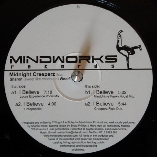 Midnight Creeperz : I Believe (12")