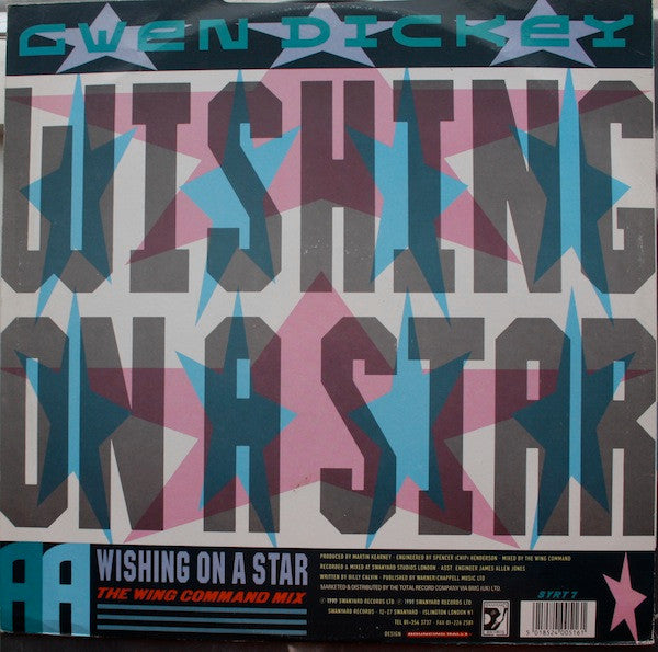 Gwen Dickey : Car Wash / Wishing On A Star (12", Single)