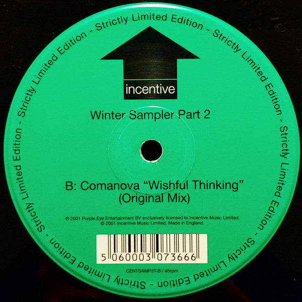 Slusnik Luna / Comanova : Winter Sampler (Part 2 Of 2) (12", Ltd, Promo, Smplr)