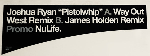 Joshua Ryan : Pistolwhip (12", Promo)