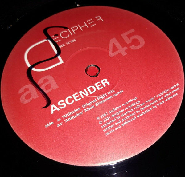 Ascender (2) : Altitudes (100,000 Miles) (12")