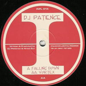 DJ Patience : Falling Down / Vortex (12")