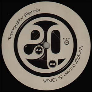 Vinylgroover & DNA (2) : Steam Train Remix / Tranquility (Remixes) (12")