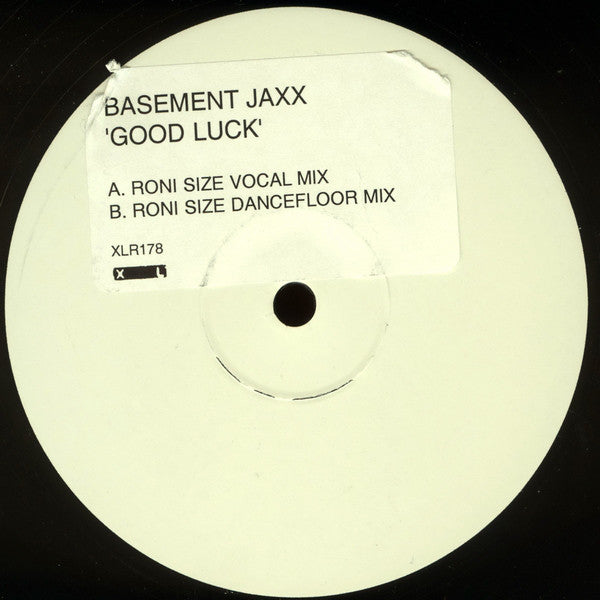 Basement Jaxx : Good Luck (12", Single, Promo, W/Lbl)