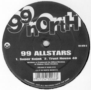 99 Allstars : Allstars EP Vol. 2 (12")