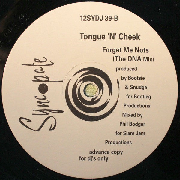 Tongue N Cheek : Forget Me Nots (12", Promo)