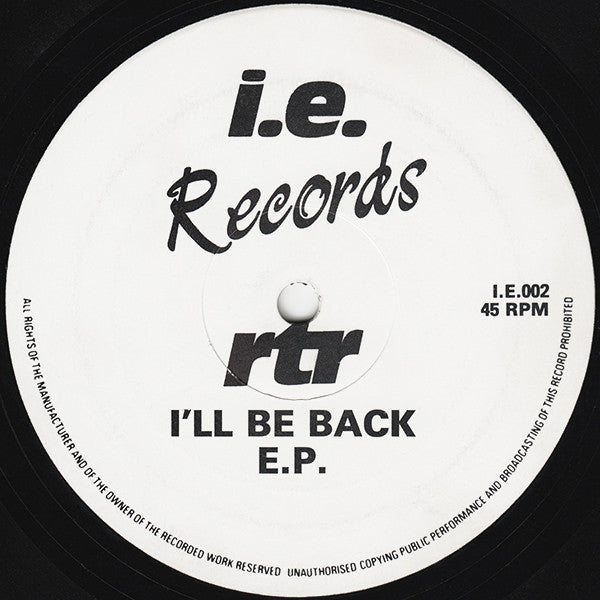 Various : I'll Be Back E.P. (12", EP)
