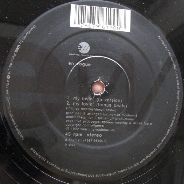 En Vogue : My Lovin (12")