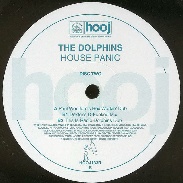 The Dolphins : House Panic (12", 2/2)