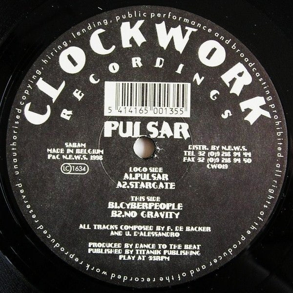 Pulsar : Pulsar (12")