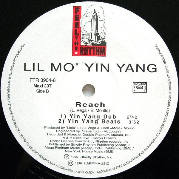 Lil Mo' Yin Yang : Reach (12", Maxi)