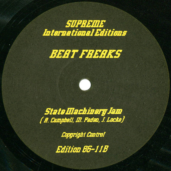 Beat Freaks (2) : The National Anthem / State Machinery Jam (12")