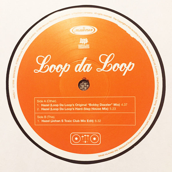 Loop Da Loop : Hazel (12", Promo)