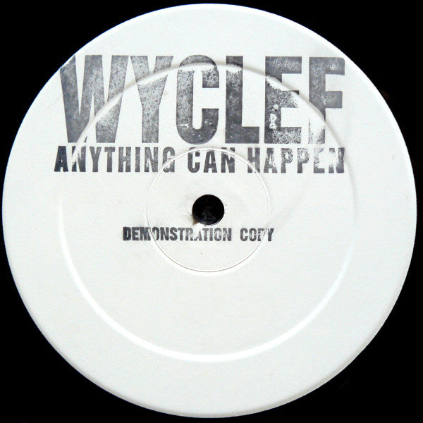 Wyclef Jean : Anything Can Happen (12", Promo, W/Lbl, Sta)