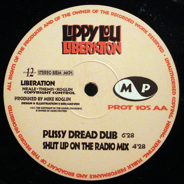 Lippy Lou : Liberation (12")