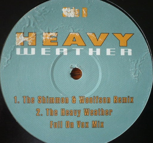 Heavy Weather : Love Can't Turn Around (12", Promo)
