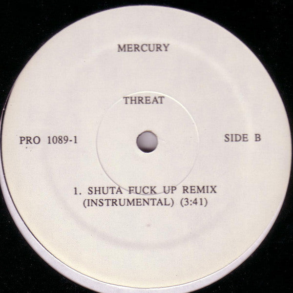 Threat : Shut Your Punk Ass Up! (12", Promo)