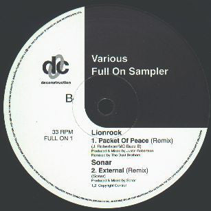 Various : Full On Sampler (12")