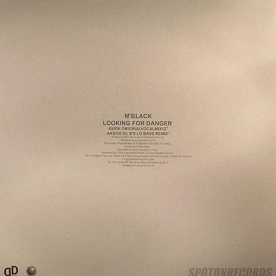 M' Black : Looking For Danger (12")