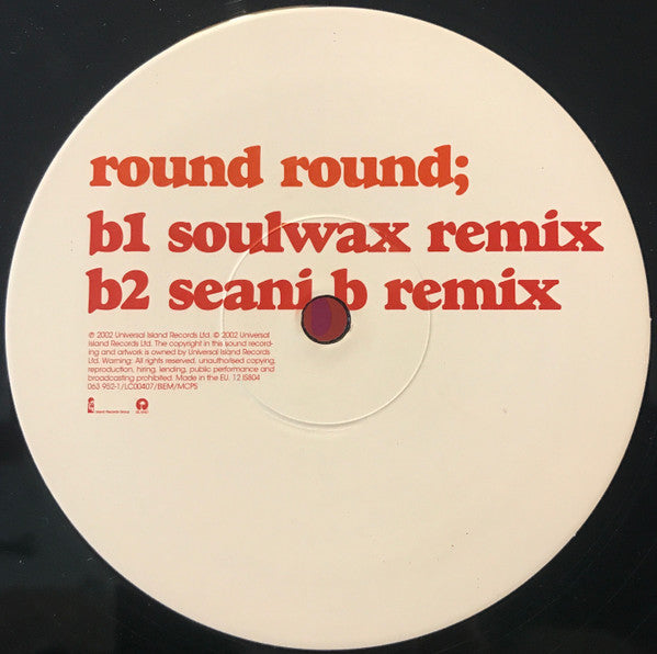 Sugababes : Round Round (Remixes) (12", Single)