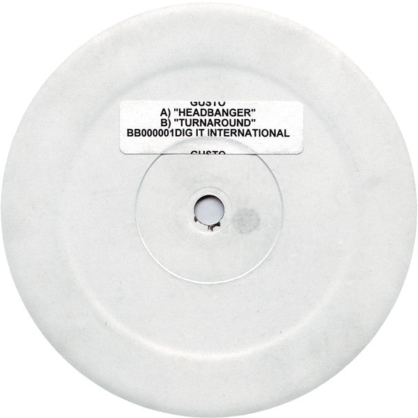 Gusto : Headbanger (12", W/Lbl)