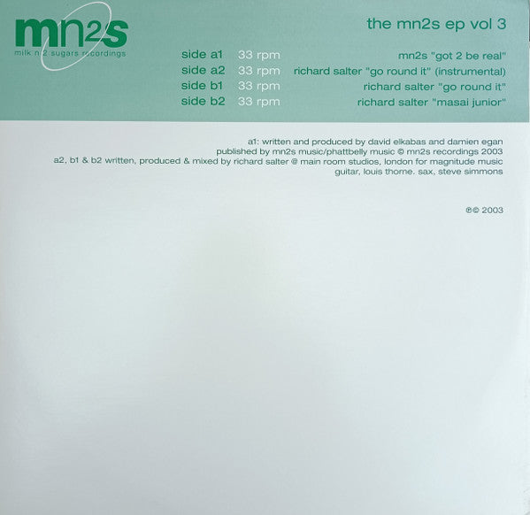Various : The MN2S EP Vol. 3 (12", EP)