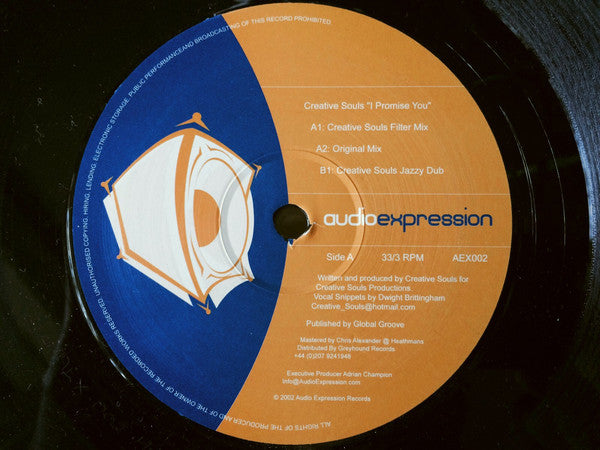 Creative Souls : I Promise You (12")