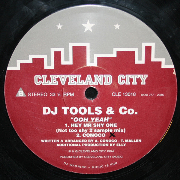 DJ Tools & Co. : DJ Tools Vol 1 ("Ooh Yeah") (12")
