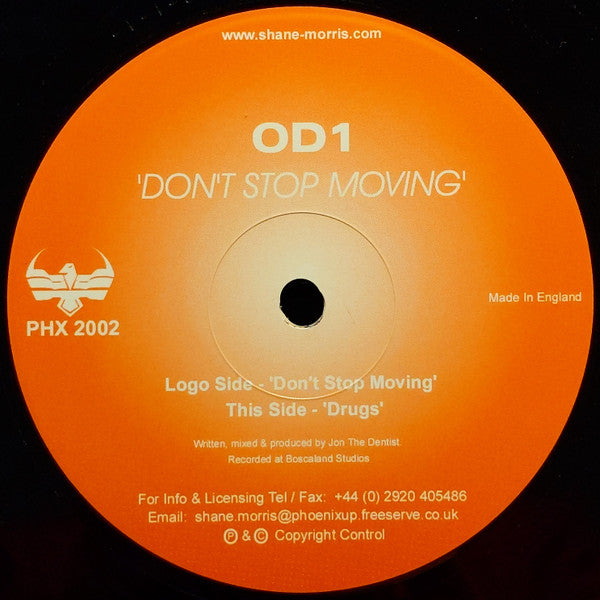 OD1 : Don't Stop Moving (12")