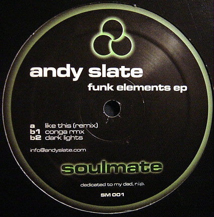 Andy Slate : Funk Elements EP (12", EP)
