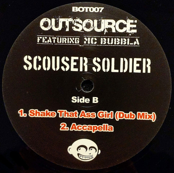 Outsource (3) Featuring MC Bubbla : Scouser Soldier (12")